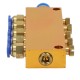 5-way lubrication system distributor, 1x6mm 5x4mm
