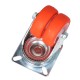 50mm polyurethane swivel wheel with mounting plate, load capacity 140 kg RE.C6-050-SBL-G