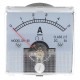 A5A meter, ammeter, 0-5A DC analog