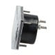 A5A meter, ammeter, 0-5A DC analog
