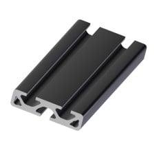 Aliuminio profilis 10x40mm - 5mm lizdas - 1000mm