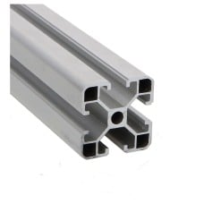 Aliuminio profilis 40x40 lengvas griovelis 8 - 400mm
