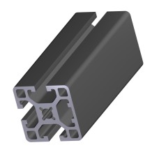 Aluminum profile 40x40mm - 3 grooves, groove 8mm - 1000mm