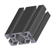 Aliuminio profilis 40x80mm - 8mm griovelis - 1000mm