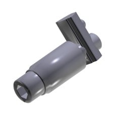 Automatic connector M8x37 45-8
