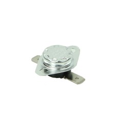 Bimetallic thermostat KSD301A-085h NC 85°C 10A 250V AC metal fi 16x12mm with handle 6.3mm connectors horizontal Bakelite Loaf