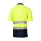 Brixton flash yellow polo shirt - size L