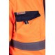 Brixton flash sweatshirt, category II orange/navy blue - size 48