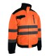 Brixton flash sweatshirt, category II orange/navy blue - size 50 Brixton flash sweatshirt, category II orange/navy blue - size 50