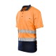 Brixton flash orange polo shirt - size XL