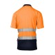 Brixton flash orange polo shirt - size XL