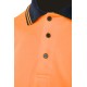 Brixton flash orange polo shirt - size XXL