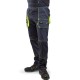 Brixton spark navy blue dungarees - size 46