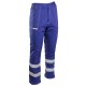 Brixton snow blue waist pants with reflective strips - size L