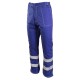 Brixton snow blue waist pants with reflective strips - size L