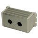 BXM6076-B2/22 aluminum button housing
