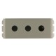 BXM6076-B2/22 aluminum button housing