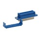 D-Sub plug, Canon25p for ribbon, crimp, blue, D-Sub, 25 tracks, plastic, Ningi