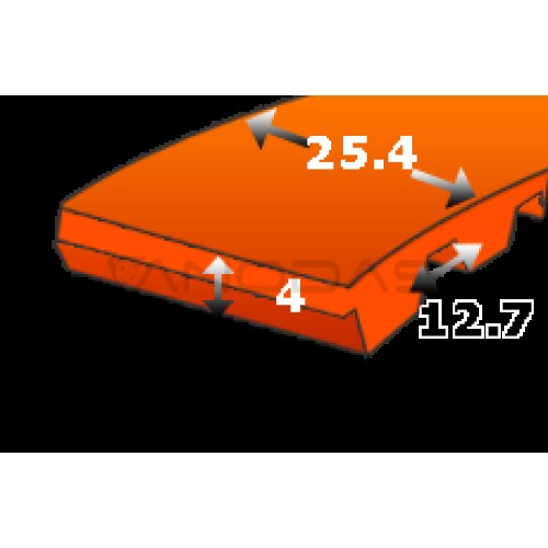 Dantytas diržas 440-H 100 z88 Dantytas diržas 440-H 100 z88