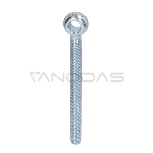 DIN 444 M16x80 screw, class 4.6, white galvanized  DIN 444 M16x80 screw, class 4.6, white galvanized
