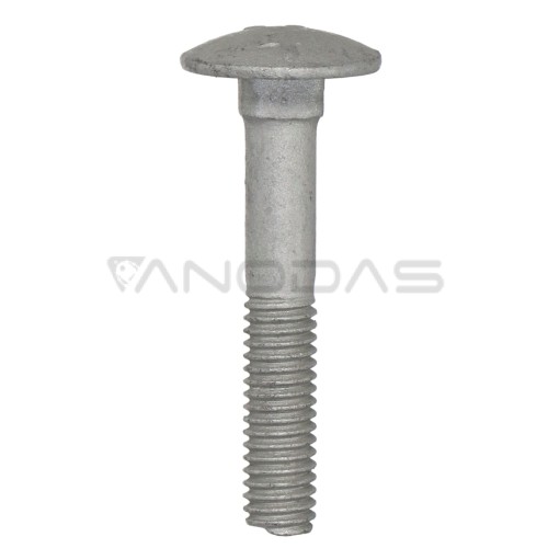 DIN 603 M10x45 varžtas, 8.8 klasė, baltai cinkuotas (100 vnt.)  DIN 603 M10x45 varžtas, 8.8 klasė, baltai cinkuotas (100 vnt.)