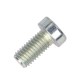 DIN 7984 M6x12 screw, class 8.8, white galvanized (100 pcs.)