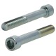 DIN 912 M8x40 screw, class 8.8, white galvanized (100 pcs.)