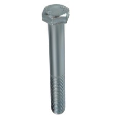 DIN 931 screw M18x240 class 8.8 galvanized white