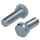 DIN 933 screw M16x100 class 8.8 galvanized white (10 pcs.)