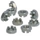 DIN 935 nut M20x30 steel, class 8, galvanized. (100 pcs.)