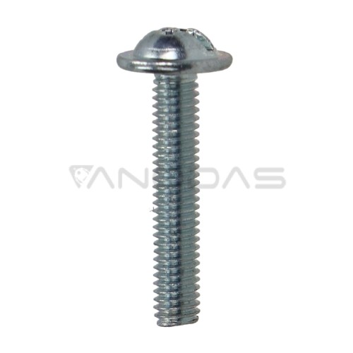 DIN 967 M4x16 metal screw with washer head (100 pcs.)  DIN 967 M4x16 metal screw with washer head (100 pcs.)