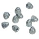 DIN 986 M8 nut, class 8 steel, galvanized. (100 pcs.)