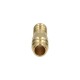 Quick connector DN7.2 type 26, for 9 mm hose, quick connector plug, brass