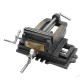 Two-axis cross machine vice 125 mm