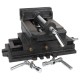 Two-axis cross machine vice 125 mm