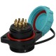 Electrical connector TS21FS12 5A/400V