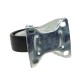 Fiksuotas plastikinis ratas 4082 - 100x34 - keliamoji galia 90 kg