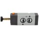 Flowmatik NAMUR 5/2 pneumatic solenoid valve, monostable, pneumatic spring return