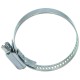 Flowmatik screw-type clamp, 32-50 mm, width 10 mm, steel W1