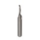 Milling cutter for aluminum 3mm 1F L-60 Hss M2