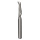 Milling cutter for aluminum 8mm 1F L-100 Hss M2