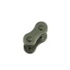Chain clip with feather 12B-2(3/4) Diamond