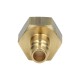 Quick connector DN7.2 type 26, G 1/2 FW, quick connector plug, brass Quick connector DN7.2 type 26, G 1/2 FW, quick connector plug, brass