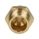 Quick connector DN7.2 type 26, G 1/2 MZ, quick connector plug, brass