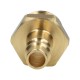 Quick connector DN7.2 type 26, G 1/2 MZ, quick connector plug, brass