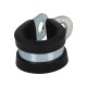 Rubberized P-CLIP clamp 18mm
