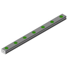 HIWIN MGNR9 linear rail - 160mm