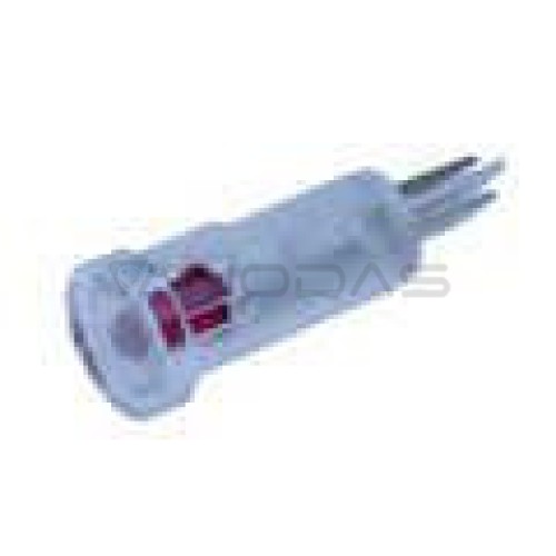 Indicator light 9.7mm 2684.8221 230V red 10.7x34.6  Indicator light 9.7mm 2684.8221 230V red 10.7x34.6