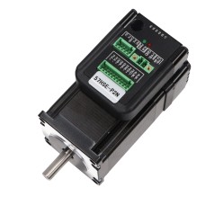 Integrated servo stepper motor 2Nm 4.2A 24–48VDC