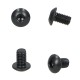 ISO 7380-1 M4x14 screw, class 10.9, uncoated steel (100 pcs.)